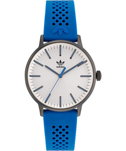 Adidas Originals Code One AOSY22019 Horloge - Siliconen - Blauw - Ø 38 mm
