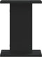 vidaXL - Plantenstandaards - 2 - st - 30x30x40 - cm - bewerkt - hout - zwart