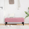 vidaXL - Ligbed - Roze - 113x57x39 - cm - Velours