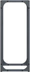 vidaXL - Brandhoutrek - 25x25x60 - cm - koudgewalst - staal - antracietkleurig