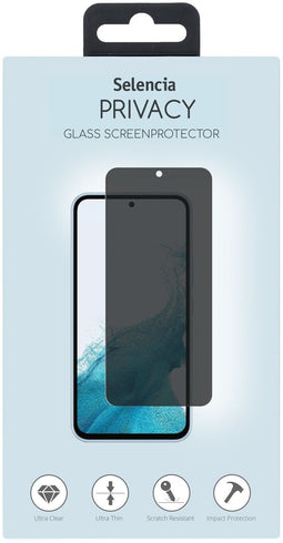 Selencia - Gehard Glas Privacy Screenprotector - 9H hardheid - Samsung Galaxy A54 (5G) / S23 FE (8719295489194)