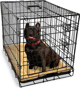 Gopets Hondenbench - Opvouwbaar - Incl. Kussen - 76 x 48 x 53 cm - Zwart