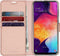 Accezz Hoesje Geschikt voor Samsung Galaxy A50 / A30s Hoesje Met Pasjeshouder - Accezz Wallet Softcase Bookcase - Roze