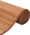 vidaXL - Vloerkleed - rechthoekig - 80x300 - cm - bamboe - naturel