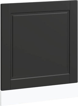 vidaXL - Vaatwaspaneel - Porto - 60x1,5x67 - cm - bewerkt - hout - zwart