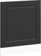 vidaXL - Vaatwaspaneel - Porto - 60x1,5x67 - cm - bewerkt - hout - zwart