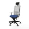Bureaustoel Piqueras y Crespo 4B066G1 Marineblauw