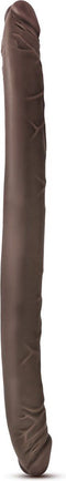 Dr. Skin - Realistische Dubbele Dildo 40 cm - Chocolate