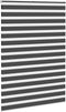 vidaXL - Zebra - rolgordijn - 155x230 - cm - stofbreedte - 150,9 - cm - zwart