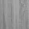 vidaXL - Wandkast - Lyon - 40x31x60 - cm - glas - en - bewerkt - hout - grijs - sonoma - eiken