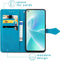 iMoshion Hoesje Geschikt voor OnePlus Nord 2T Hoesje Met Pasjeshouder - iMoshion Mandala Bookcase - Turquoise