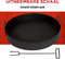 BBQ Collection Buitenhaard - Tuinhaard 134 x 44,5 x 44,5 cm - Terraskachel met As-Opvangbak Pook Houtopslag - Zwart