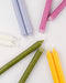 Mica Decorations Dinerkaars - Set van 6 - H25 cm - Lichtblauw