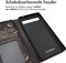iMoshion Hoesje Geschikt voor Google Pixel 6a Hoesje Met Pasjeshouder - iMoshion Design Bookcase smartphone - Zwart / Sky Black