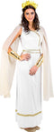 Dressforfun Griekse Godin Olympia - Vrouwenkostuum - Lange jurk met gouden pailletten - (L)