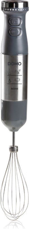 DOMO DO9226M Staafmixer - Set met staafmixer + garde + hakmolen + mengbeker - Zwart