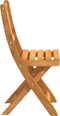 vidaXL - Vouwbare - Tuinstoelen - 2 - stuks - 36x46x85 - cm - Massief - Acaciahout