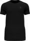 ODLO BL TOP Crew neck s/s ACTIVE F-DRY LIGHT - Actieve basislaag - Sneldrogend en geurvrij - Zwart