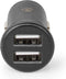 Nedis Autolader - 12 W - 2x 2.4 A - Outputs: 2 - Poorttype: 2x USB-A - Single Voltage Output