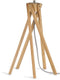 GOOD&MOJO Tafellamp Iguazu - Jute/Bamboe Zwart - Ø30x45cm -