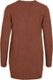 VILA VIRIL OPEN LS KNIT CARDIGAN - Fijn gebreid - Zachte brei kwaliteit - Maat S