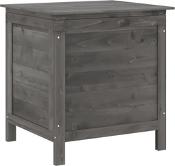 vidaXL - Tuinbox - 50x49x56,5 - cm - massief - vurenhout - antracietkleurig