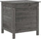 vidaXL - Tuinbox - 50x49x56,5 - cm - massief - vurenhout - antracietkleurig