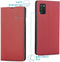 iMoshion Hoesje Geschikt voor Samsung Galaxy A02s Hoesje Met Pasjeshouder - iMoshion Slim Folio Bookcase - Rood