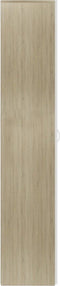 vidaXL - Schoenenkast - 80x35,5x180cm - bewerkt - hout - wit - sonoma - eikenkleurig