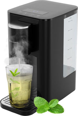KitchenBrothers Heetwaterdispenser - 2.9L - Instant Waterkoker - 8 Temperatuurstanden - Zwart