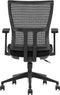 Bureaustoel Memphis ergonomisch gevormd - verstelbaar - rug mesh - zitting nano weefstof