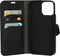 Mobiparts Classic Wallet Case - Flip Cover - Ruimte voor pasjes - Zwart (iPhone 13 Pro Max)
