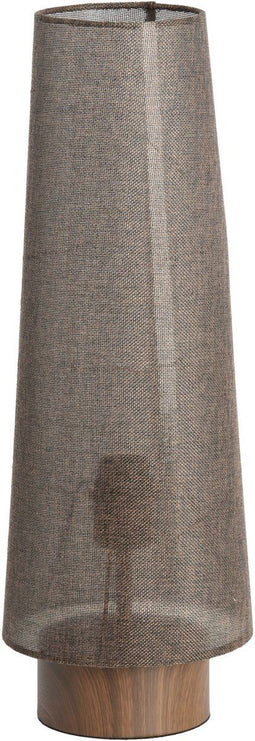 Light & Living Tafellamp Howie - 53cm - Donkerbruin