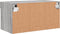 vidaXL - Tv-meubel - met - LED-verlichting - 60x30x30 - cm - grijs - sonoma - eiken