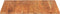 vidaXL - Tafelblad - vierkant - 70x70x2,5 - cm - massief - acaciahout