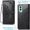 iMoshion Hoesje Geschikt voor OnePlus Nord 2 Hoesje Met Pasjeshouder - iMoshion Mandala Bookcase - Zwart