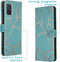 iMoshion Hoesje Geschikt voor Samsung Galaxy A71 Hoesje Met Pasjeshouder - iMoshion Design Softcase Bookcase - Goud / Meerkleurig / Blauw / Blue Graphic