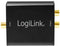 LogiLink CA0101 - Audio Converter - Digitale coaxiale/Toslink naar analoge L/R - Zwart