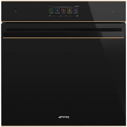 Smeg SO6606WAPNR - 3-in-1 oven - 100% stoom WIFI 68L - Zwart glas / Koper