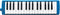Hohner Studet Melodica 32 blauw incl. Etui en accessoires - Melodica