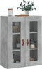 vidaXL - Wandkast - 69,5x34x90 - cm - betongrijs