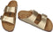 Birkenstock Arizona - Slipper - Birko-Flor - Gold - Maat 40 - Smal