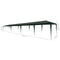 vidaXL - Partytent - 3x12 - m - PE - groen