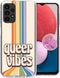 imoshion Hoesje Geschikt voor Samsung Galaxy A13 (4G) Hoesje Siliconen - imoshion Design hoesje - Meerkleurig / Queer Vibes