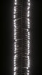 vidaXL - Lichtslinger - cluster - met - 3000 - LED's - koudwit - 60 - m - PVC