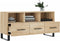 vidaXL - Tv-meubel - 102x36x50 - cm - bewerkt - hout - sonoma - eikenkleurig