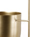 Mica Decorations Dexter Bloempot Hangend - L24 x B14 x H83 cm - Goud