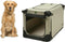 Maelson Soft Kennel - Opvouwbare hondenbench met stalen frame - Beige - Large 92