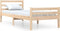 vidaXL - Bedframe - massief - hout - 75x190 - cm