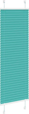 vidaXL - Plissé - rolgordijn - 50x150 - cm - stofbreedte - 49,4 - cm - petrol - groen